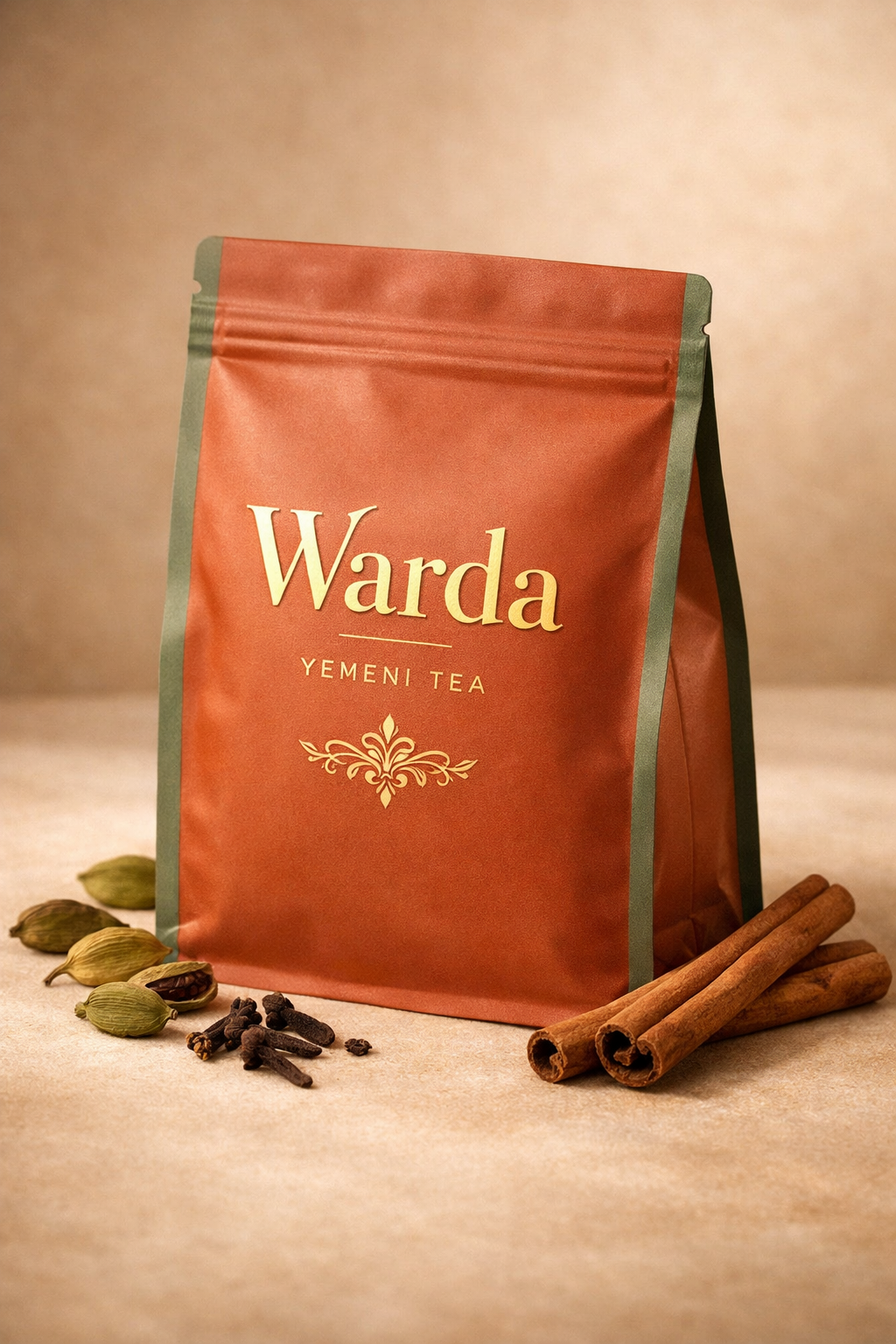 Warda tea pouch